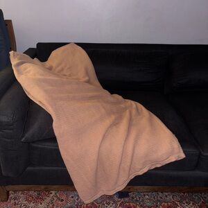 Cozy Tan  Blanket 96x96